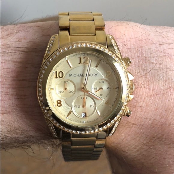 Gold Michael Kors watch